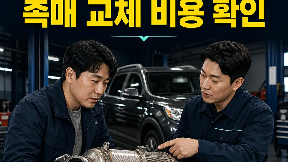 영동 올란도 디젤 촉매 교체 비용 대조 포인트