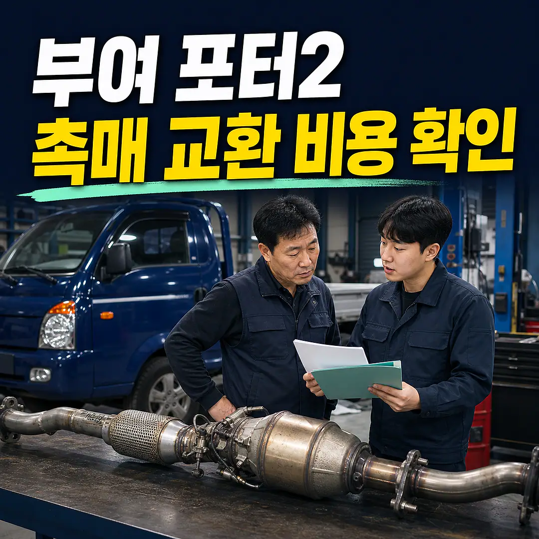부여 포터2 촉매 교환 비용, 캡·특장차 구분 정사각형 썸네일