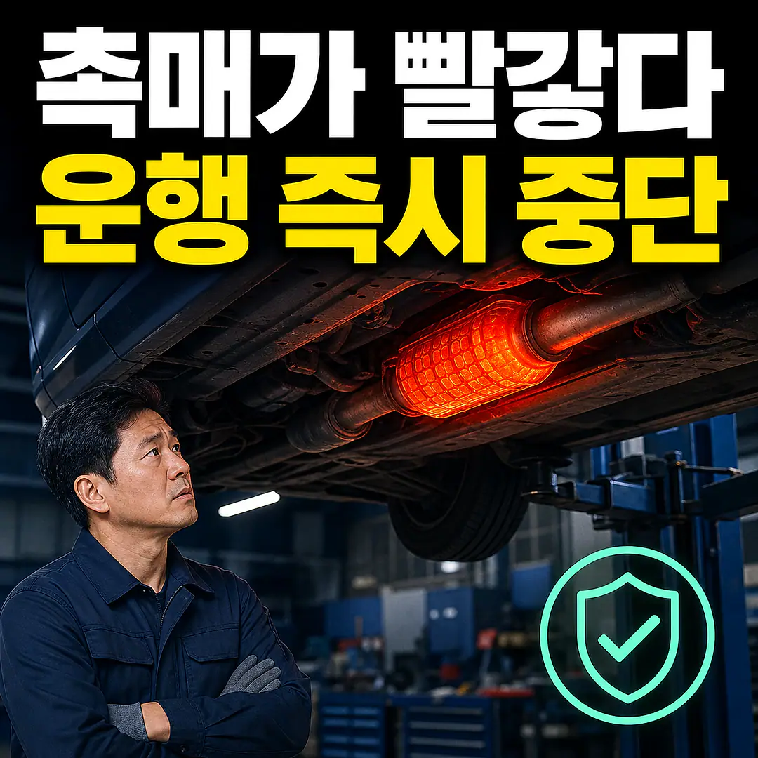 촉매가 빨갛게 달아오를 때, 적열·과열 즉시 대응 순서 정사각형 썸네일