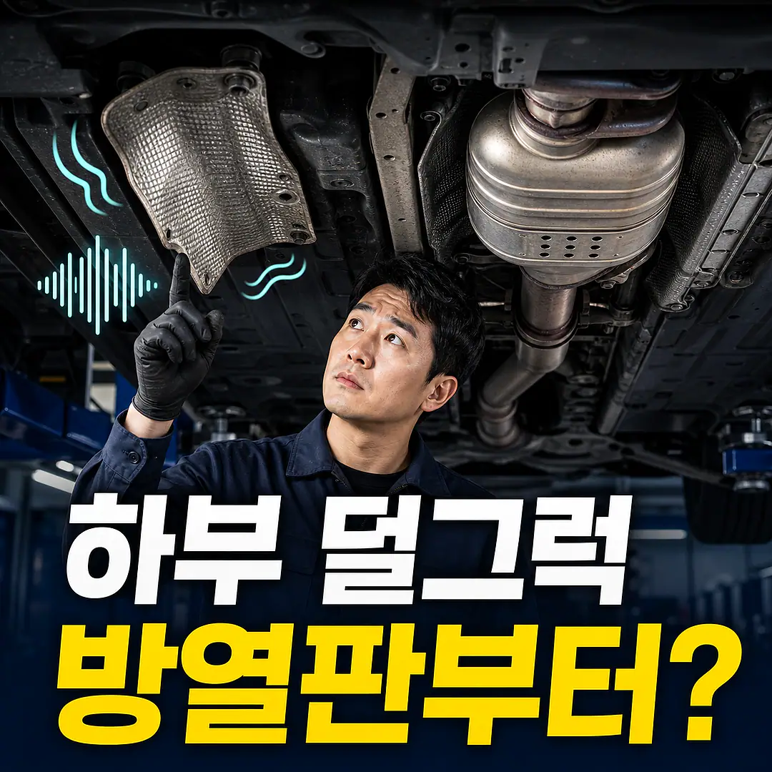 촉매 덜그럭 소리와 방열판 떨림, 교체 전 구분하는 법 정사각형 썸네일