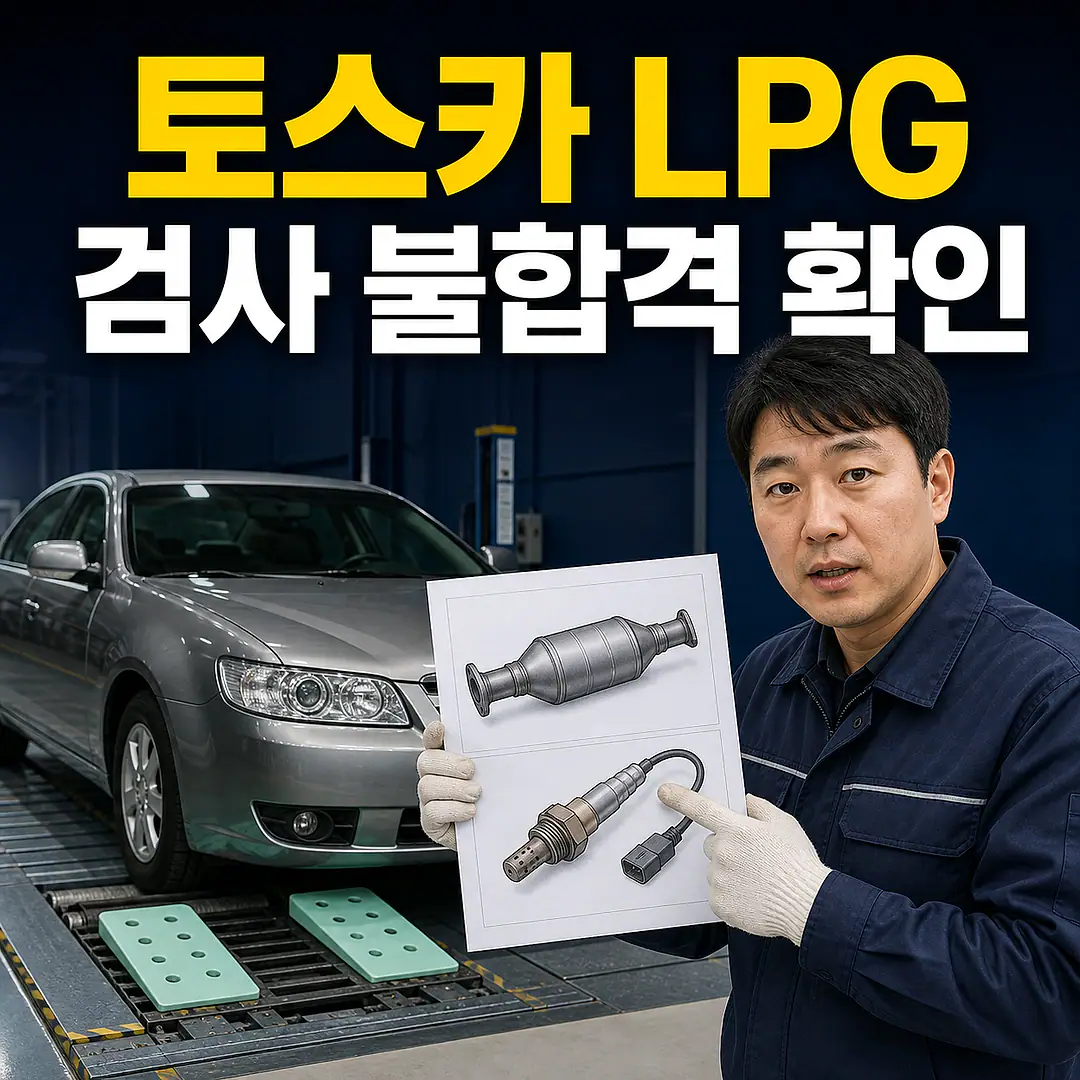 토스카 촉매 교체 비용, LPG 검사 불합격부터 확인 정사각형 썸네일