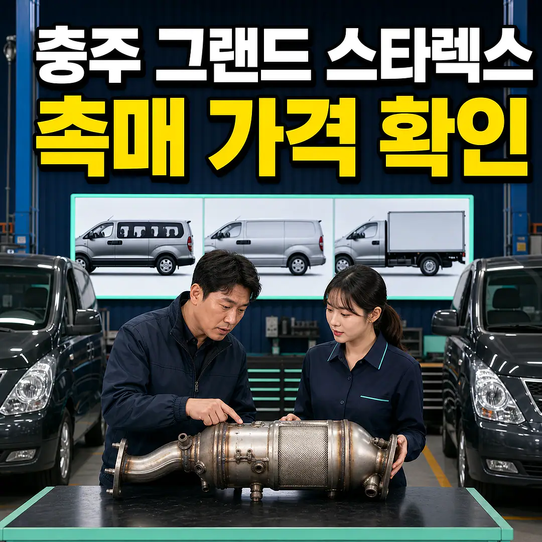 충주 그랜드 스타렉스 촉매 가격, 승합·밴·특장 구분 정사각형 썸네일