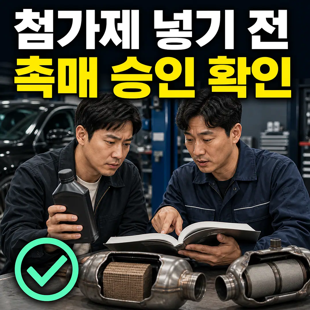연료 첨가제와 촉매 손상, 넣기 전 확인할 승인·성분 정사각형 썸네일