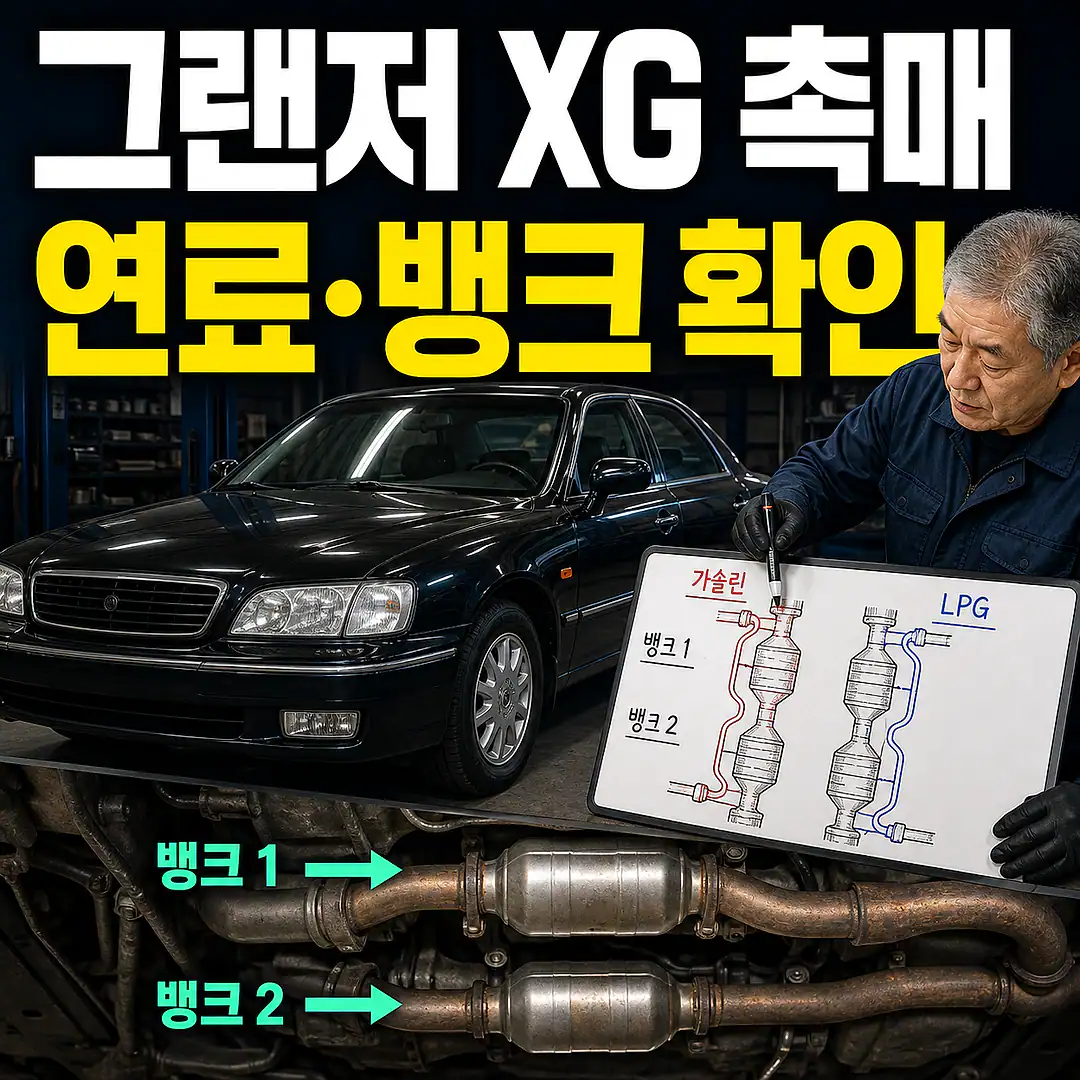 그랜저 XG 촉매 교체 비용, 연료·뱅크부터 확인 정사각형 썸네일