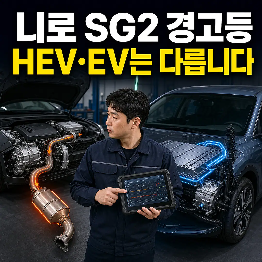 니로 SG2 촉매 경고등, 하이브리드·EV 먼저 구분 정사각형 썸네일
