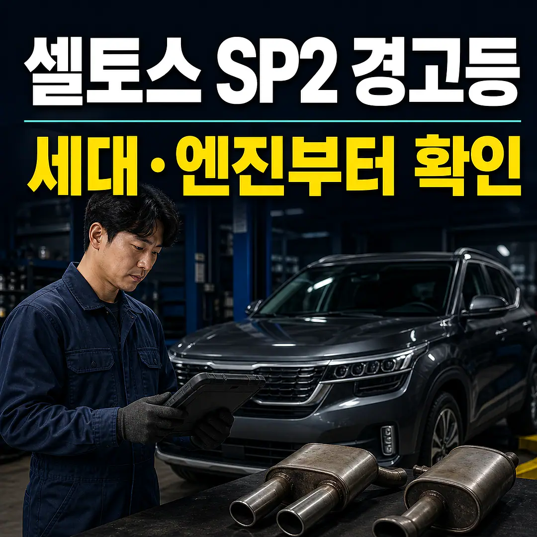 셀토스 SP2 촉매 경고등, 세대·엔진부터 확인 정사각형 썸네일