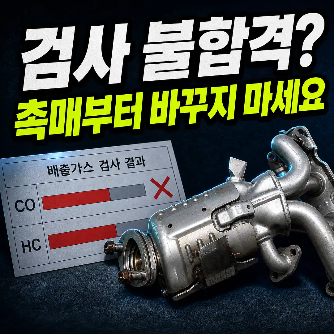 배출가스 검사 불합격 후 재검 전에 확인할 항목 썸네일